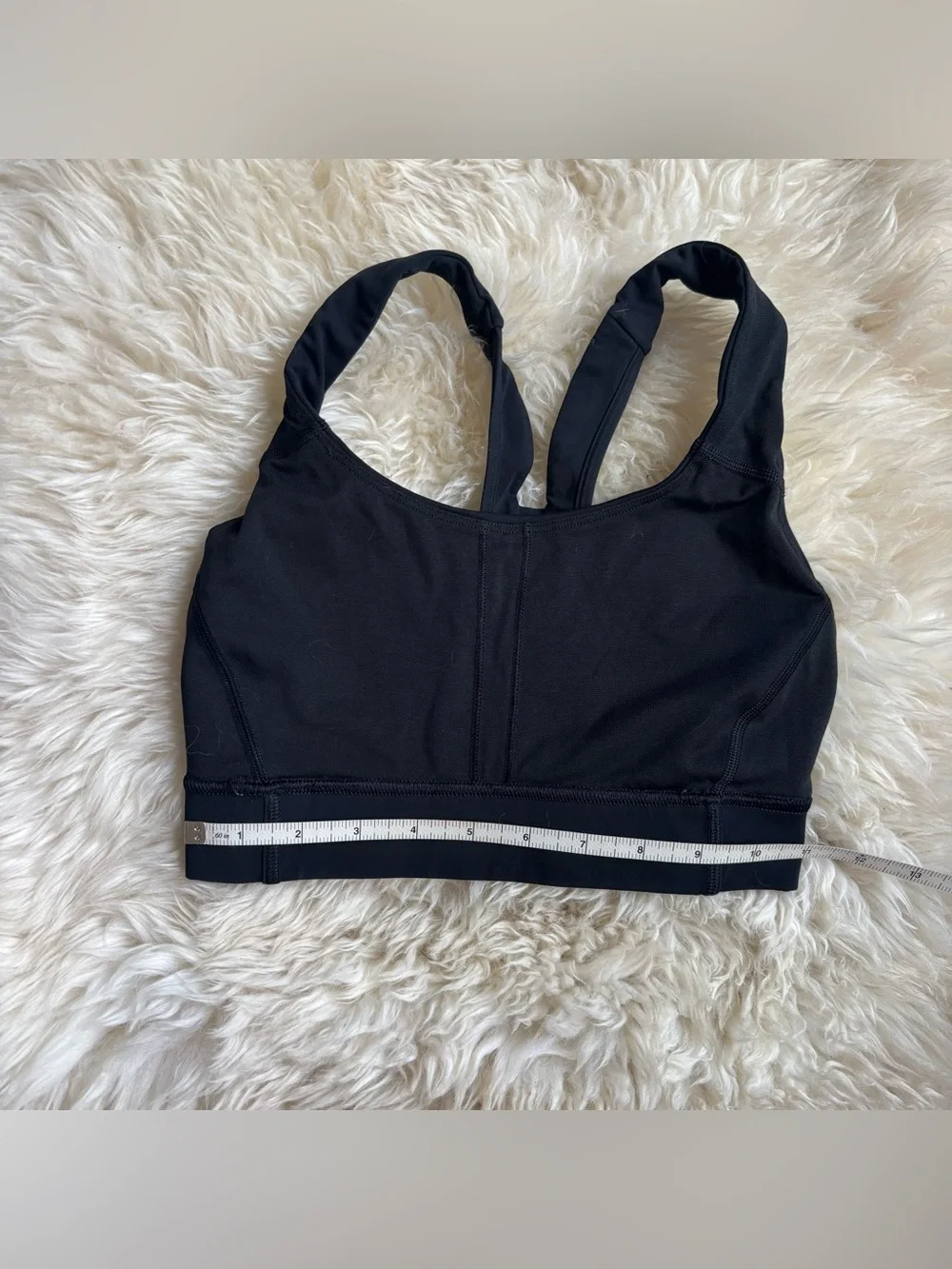 Lululemon Black Racerback Sports Bra